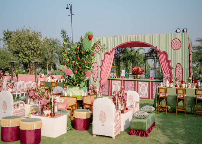 Mithu Aur Anar Ki Shaam décor