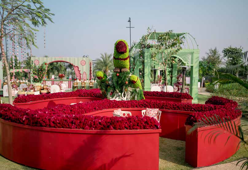 Mithu Aur Anar Ki Shaam décor