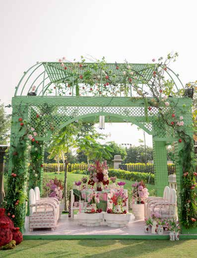 Mithu Aur Anar Ki Shaam décor