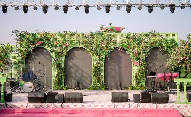 Mithu Aur Anar Ki Shaam décor