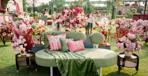 Mithu Aur Anar Ki Shaam décor