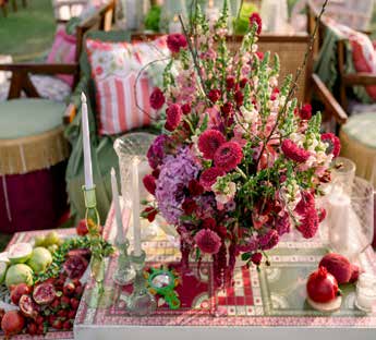 Mithu Aur Anar Ki Shaam décor